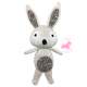 Peluche  Elphant, Lapin & Ouistiti 