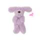 Doudou thrapeutique Chien mauve Fleece Flatty