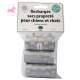 Recharge de sacs de propret 